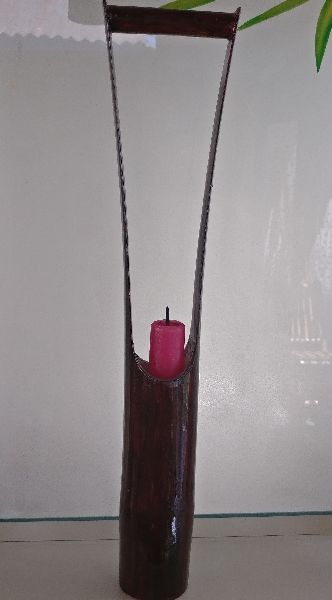 Bamboo Candle Holder