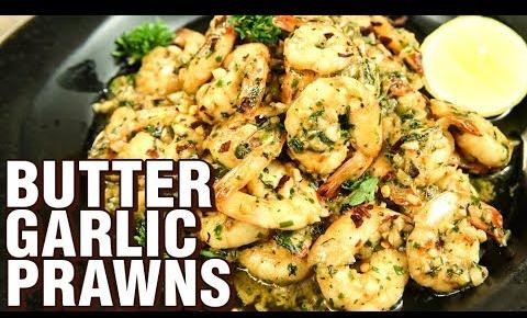 Butter Garlic Prawns