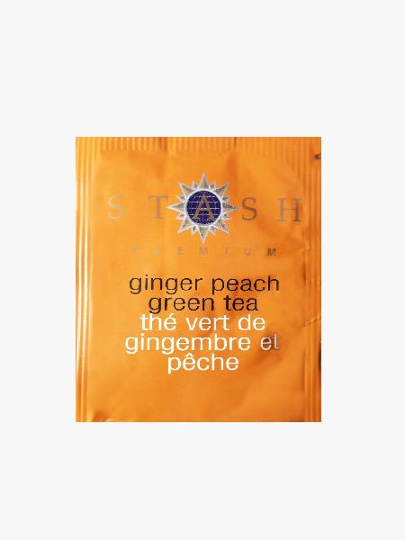 Ginger Peach Green Tea Sachet for Reduce belly Fat with 100% Result