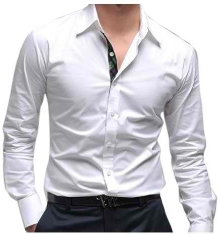 Mens Formal Shirt, for Anti-Shrink, Eco-Friendly, Pattern : Plain