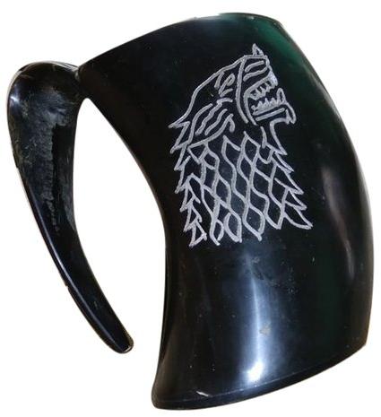 Black Horn Mug, Color : Color