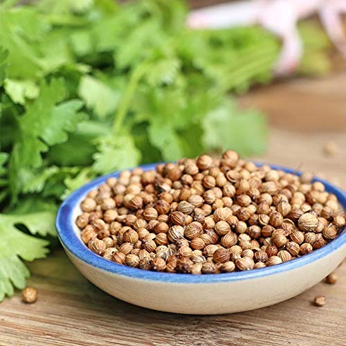 Inorganic coriander seeds, Color : Brown