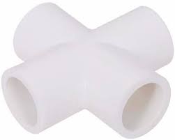 Coated UPVC Pipe Cross Tee, Certification : ISI Certified