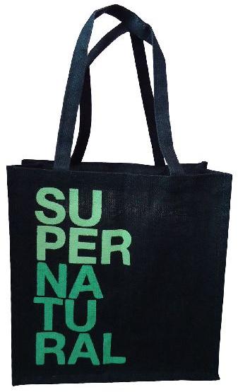 PP Laminated Jute Bag With Jute Self Handle