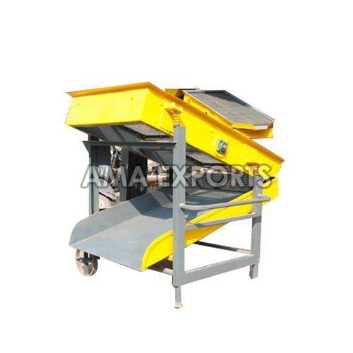 Semi Automatic Sand Screening Machine, Voltage 220V, Capacity 10