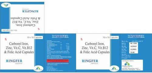 Carbonyl Iron Zinc, Vit. C, Vit. B12 And Folic Acid Capsules