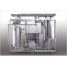 Electric 1000-2000kg Milk Pasteurizer Plant, Voltage : 440V