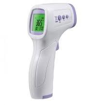 DR VAKU Plastic 32-43 Degree Celsius Non Contact Infrared Thermometer, Feature : Contactless