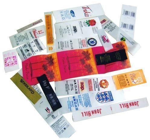 Polyester Printed Custom Labels, for Industrial, Color : Multicolor