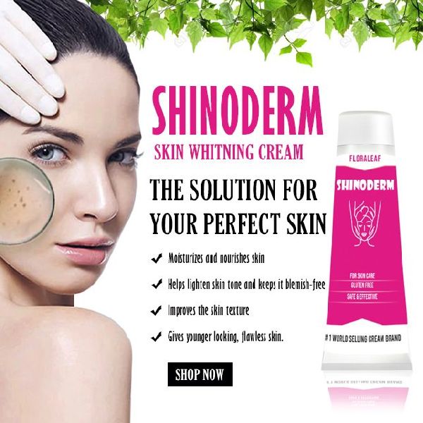 SHINODERM CREAM FOR SKIN GLOWING, Packaging Type : Plastic Tube