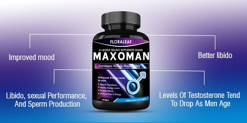 MAXOMAN SUPPLEMENT FOR INCREASES BODY MUSCLE