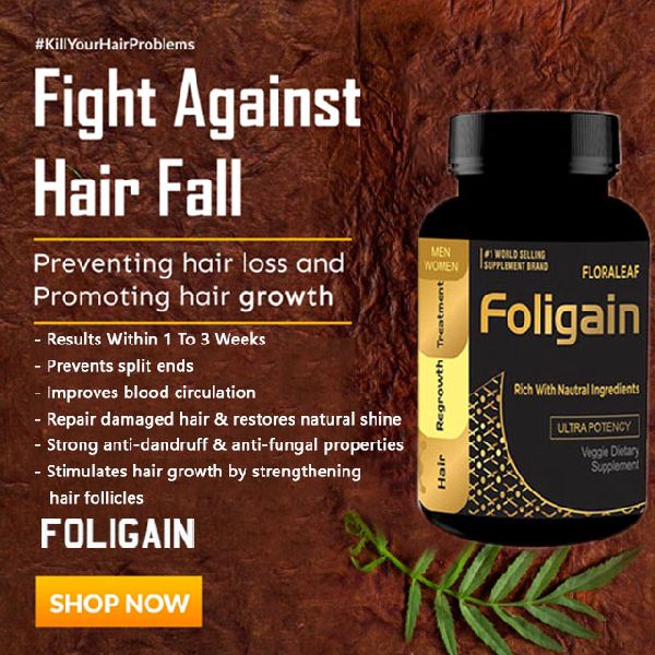 FOLIGAIN SUPPLEMENT FOR HAIR GROWTH, Form : PILLS