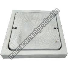 Round Cement Chamber Cover, for Road, Street, Size : 24x24Inch, 24x26Inch