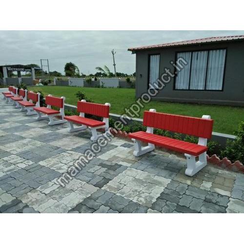 Plain Cement Outdoor Garden Bench, Style : Modern