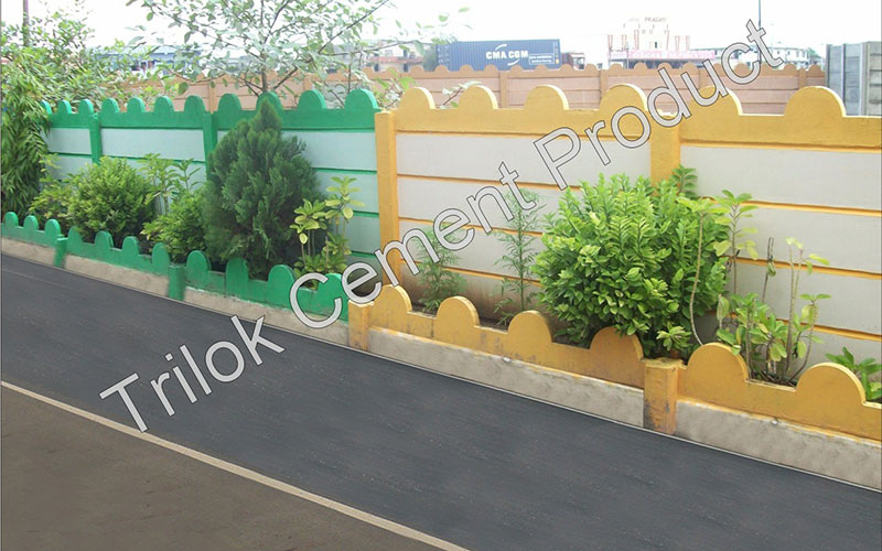 RCC Garden Curbing, Color : Yellow, Green White etc.