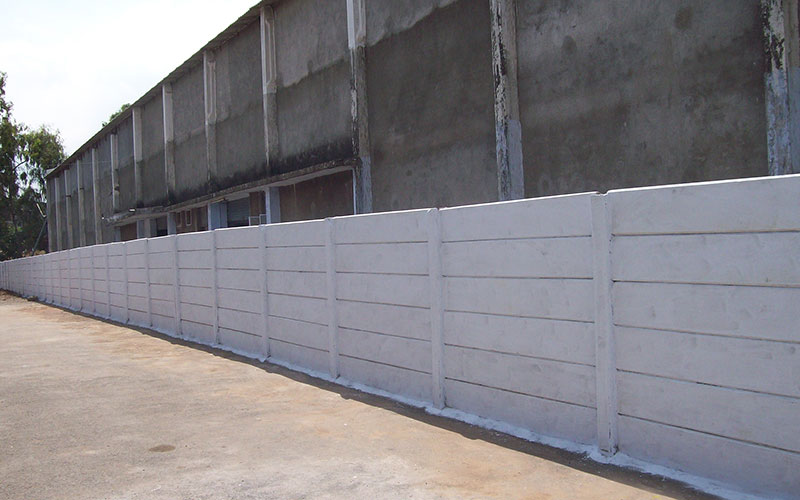 Cement Polished Precast Compound Wall, for Boundaries, Construction, Feature : Durable, High Strength