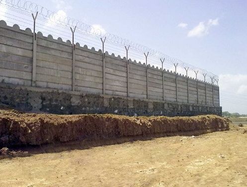 Panel Build Concrete Security Compound Walls