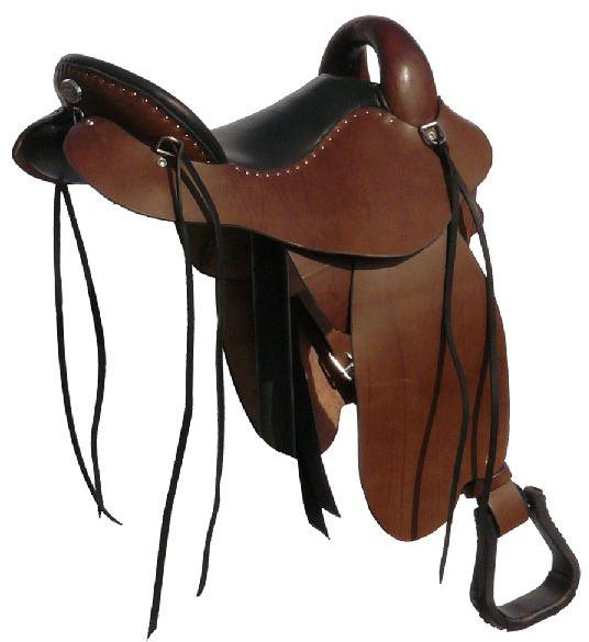 Endurance Leather Saddle, Size : Standard