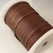 Plain Flat Leather Cords, Technics : Machine Made