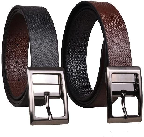 Plain Reversible Leather Belts, Technics : Machine Made
