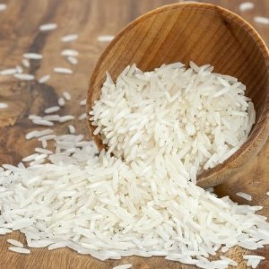 Organic white basmati rice, Packaging Type : Jute Bags