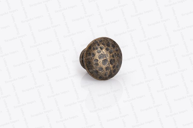 Cast Iron Dotted Cabinet Knob