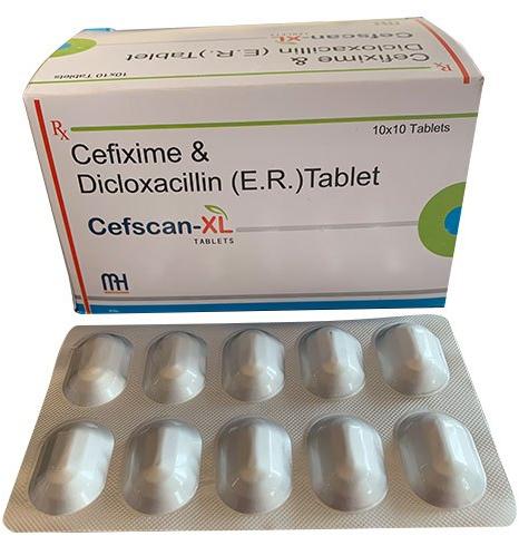 Cefixime And Dicloxacillin Tablets