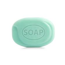 Oval Herbal Bath Soap, Color : Green