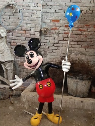 Mickey Mouse Fiberglass Statue