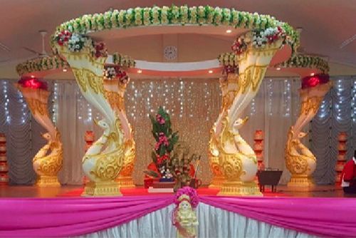 Peacock Theme Wedding Mandap