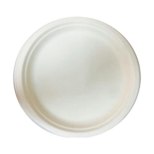 Bagasse Disposable Plates, for Food serving, Size : 8inch.10inch