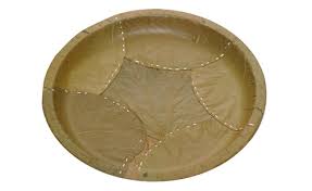 Round sal leaf plate, for Food serving, Size : 6inch, 8inch.10inch