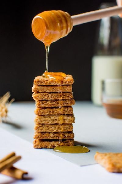 Crispy Honey Oats Cookies