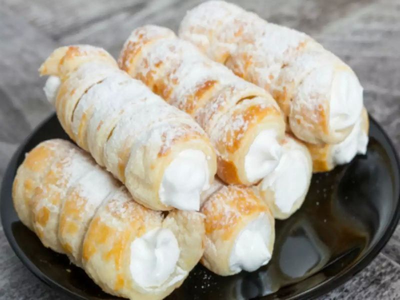 Vanilla Cream Roll