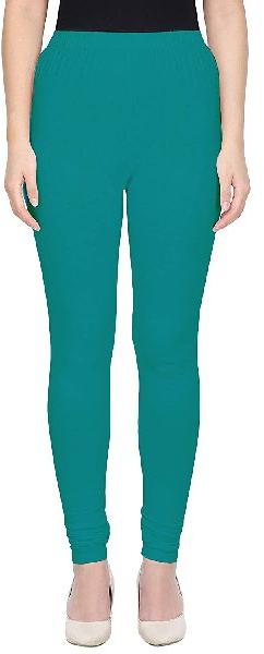 Green Churidar Leggings