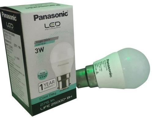 Round Panasonic LED Bulb, Lighting Color : Cool daylight