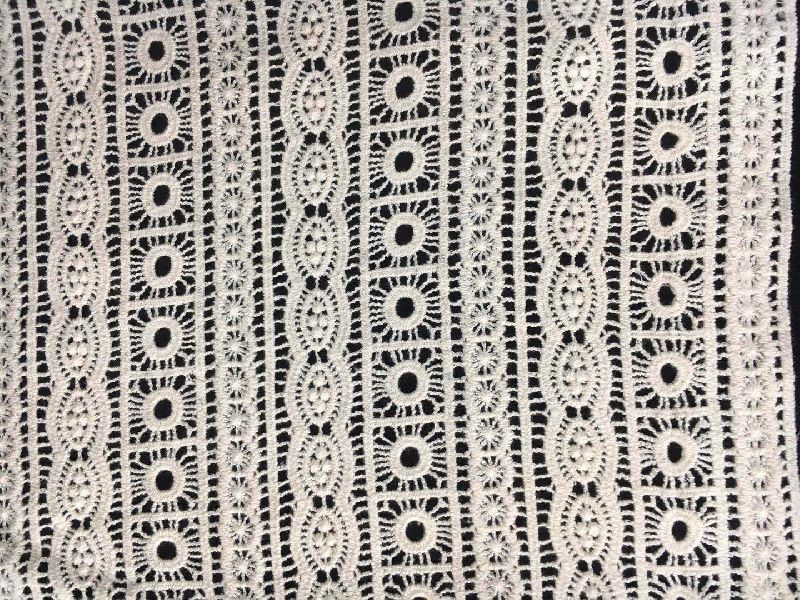Dyeable Cotton Lace Fabric
