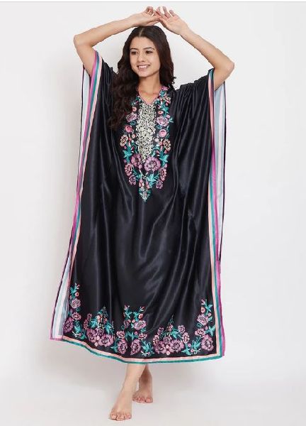 Cotton Satin Kaftan, Specialities : Skin Friendly