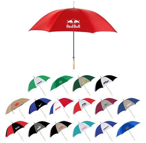 Round Iron Nylon Customized Umbrella, for Beach, Stall, Garden, Adults, Pattern : Printed