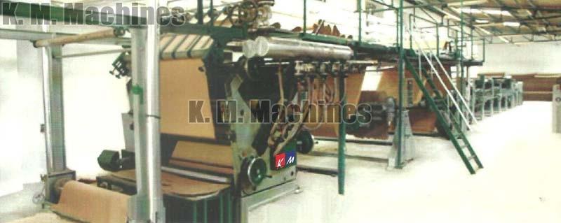 Automatic 3 Ply Paper Corrugated Board Making Plant