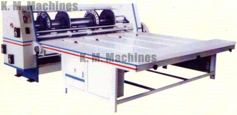 Corrugated Board Creasing, Slitting, Slotting & Corner Cutting Machine