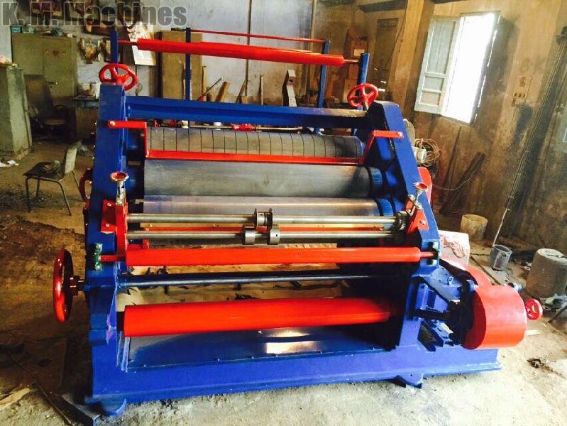 Corrugated box making machines