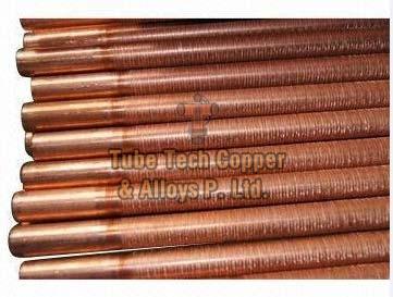 Polished Brass Integral Finned Tubes, Certification : ISI Certified
