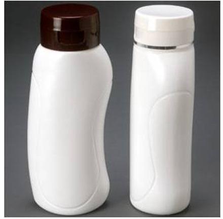 Plastic Shower Gel Bottle, Color : White