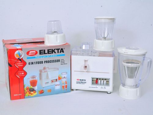 Electric juicer mixer grinder, Power : 400 Watt