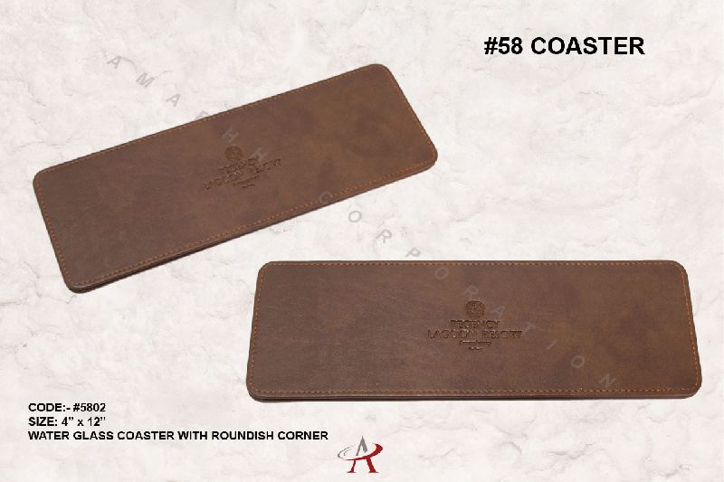 Genuine Leather coasters, for Hotel Use, Restaurant Use, Tableware, Feature : Dustproof, Eco Friendly
