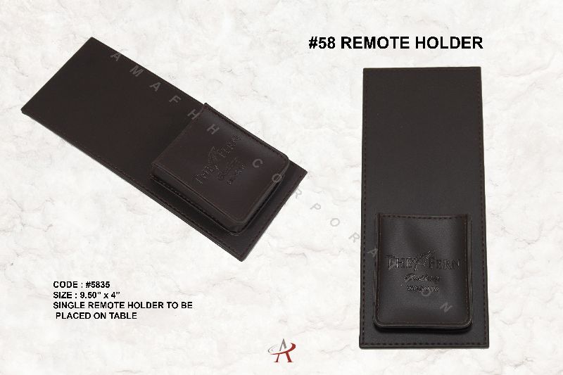 Leatherette Remote Holder