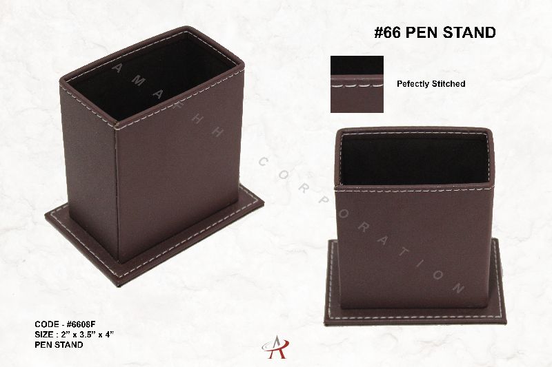 Leatherette Muiltiple Pen Stand
