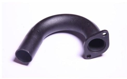 Polished Mild Steel Three Wheeler Exhaust Pipe, Color : Black