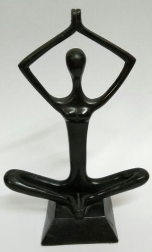 Aluminium Yoga Statue